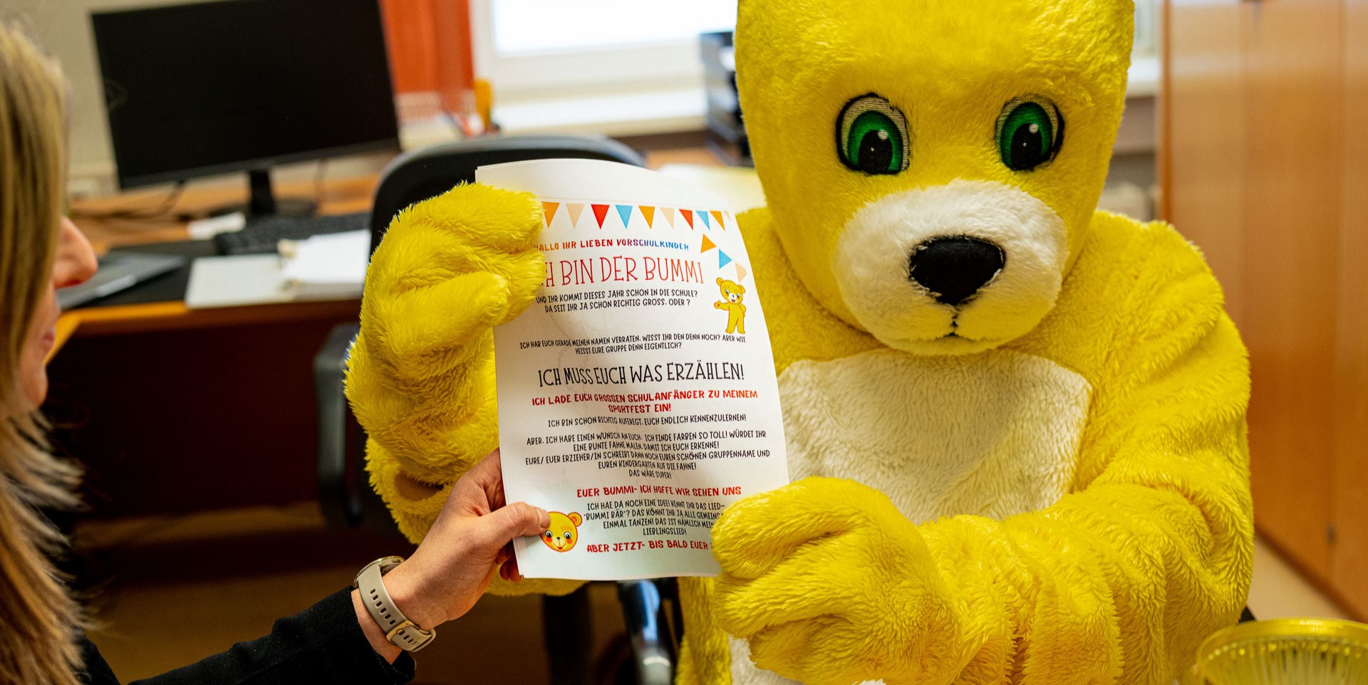 Maskottchen des Kreissportbund Greiz e.V.